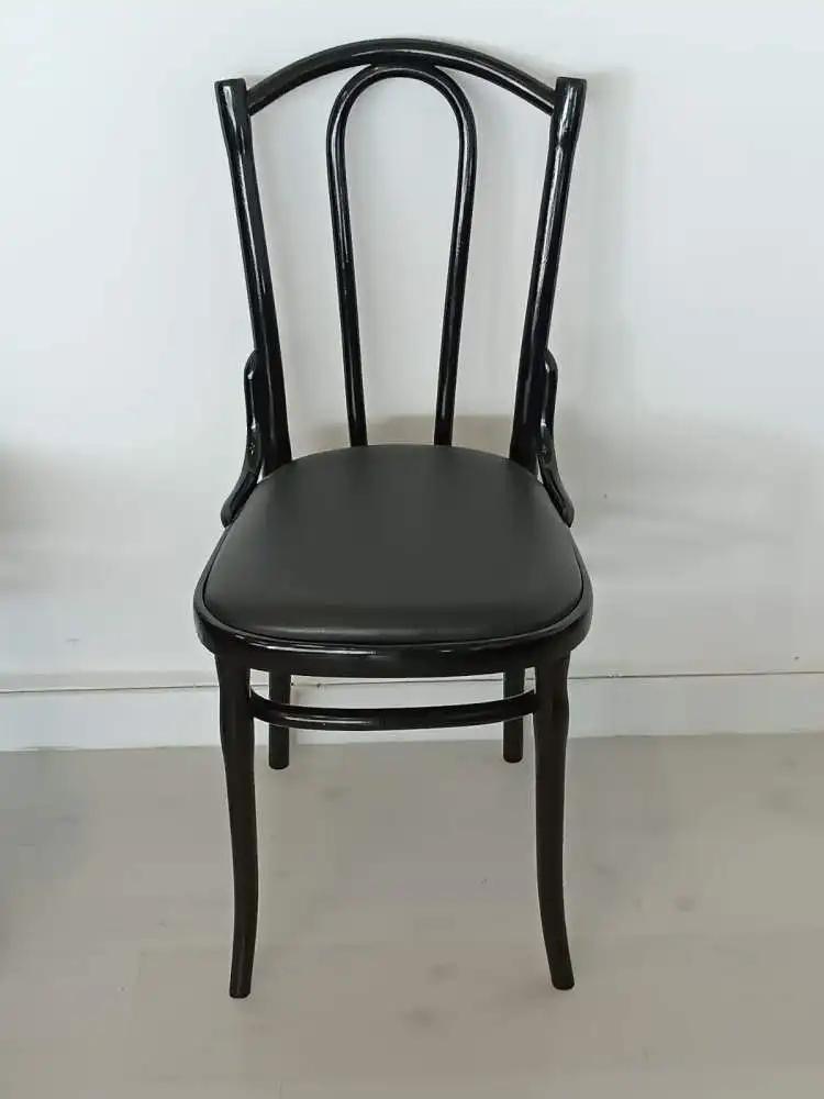 H607590-Thonetstuhl-ORIGINAL Thonet-Bugholz-Sessel-Lederstuhl-Thonetsessel-Stuhl 0