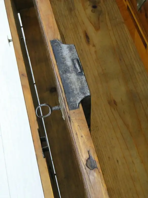 5928D- josefinischer Tabernakel-Sekretär-Aufsatzkommode-josefinisch-Tabernakel- 9