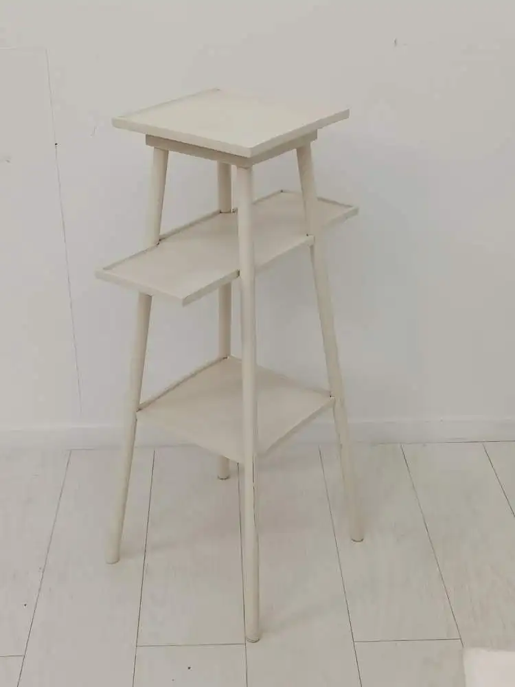 7073-Shabby Chic Blumensäule-Säule-Blumenständer-Holzsäule-Dekosäule-Shabby Chic 2