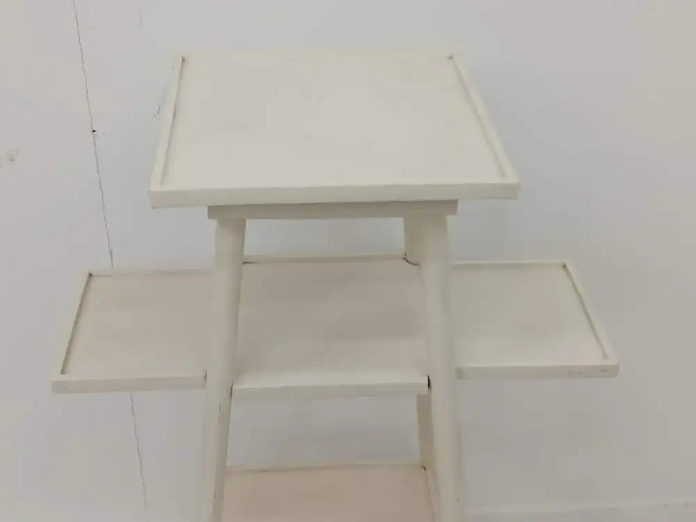 7073-Shabby Chic Blumensäule-Säule-Blumenständer-Holzsäule-Dekosäule-Shabby Chic 3