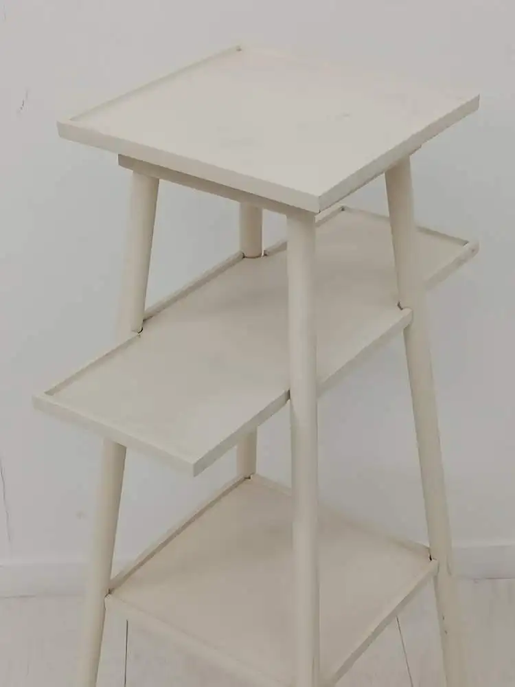 7073-Shabby Chic Blumensäule-Säule-Blumenständer-Holzsäule-Dekosäule-Shabby Chic 5