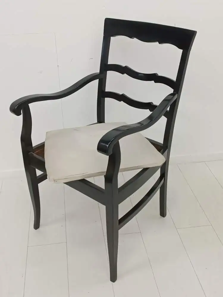 7076-Art Deco Sessel-Armlehnenstuhl-Sessel-Art Deco-Stuhl-Armlehnensessel-Polste 7