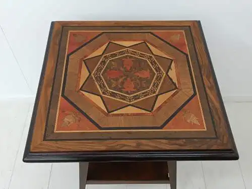 7079-Beistelltisch-Salontisch-Tisch-Wohnzimmertisch-Blumentisch-Tisch um 1880