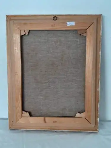 H1250-Stillleben-Blumenbild-Öl auf Leinen-Ölbild-Ölgemälde-gerahmt-monogrammiert