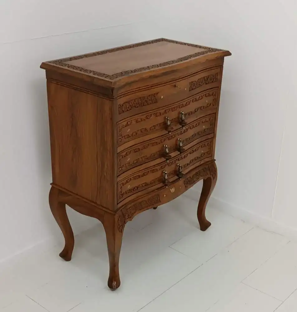 7362-Kästchen im Barockstil-Kommode-Stilmöbel-Beistellkästchen-Schränkchen 1