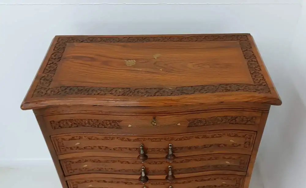 7362-Kästchen im Barockstil-Kommode-Stilmöbel-Beistellkästchen-Schränkchen 2