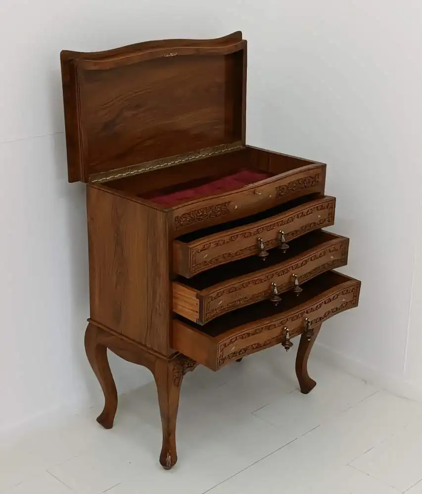 7362-Kästchen im Barockstil-Kommode-Stilmöbel-Beistellkästchen-Schränkchen 6