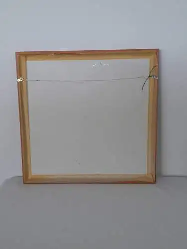 H1256-Asiatisches Kunstgemälde-Bild-Gemälde-gerahmt-Passepartout