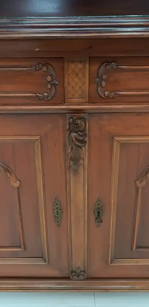 7364D-Historismuskredenz-Buffet-altdeutsch-Anrichte-Kredenz-Historismus-Gründerz 2