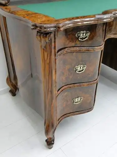 5205D-ORIGINAL BIEDERMEIER Schreibtisch-Biedermeier-Schreibtisch-Schreibmöbel-He