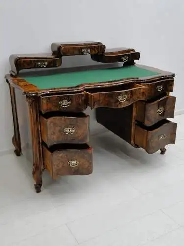5205D-ORIGINAL BIEDERMEIER Schreibtisch-Biedermeier-Schreibtisch-Schreibmöbel-He
