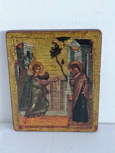 H1391-Ikone-Mariae-Verkündigung-Replikat-Bild-Gemälde-