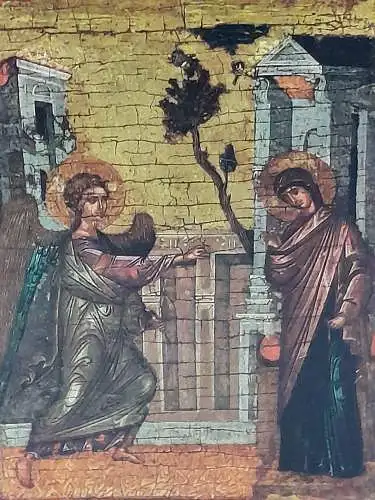 H1391-Ikone-Mariae-Verkündigung-Replikat-Bild-Gemälde-