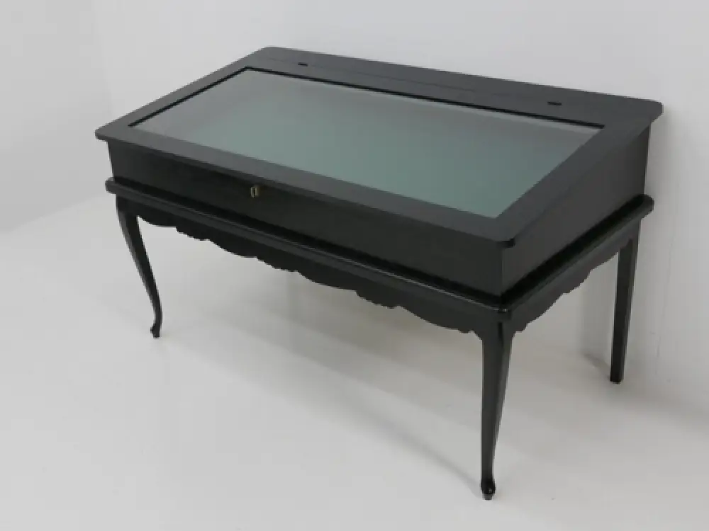 3133-Vitrine-Schaukasten-Jugendstilvitrine-Jugendstilschaukasten-Vitrinentisch- 6