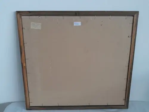 H1436-original-Radierung-Bild-Gemälde-hinter Glas-signiert-gerahmt-datiert