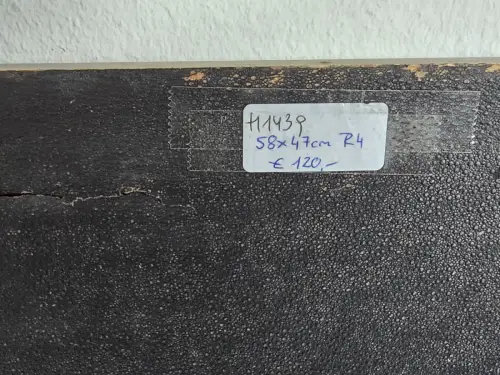 H1439-Gobelin-Bild-Gemälde-hinter Glas-gerahmt-Passepartout-