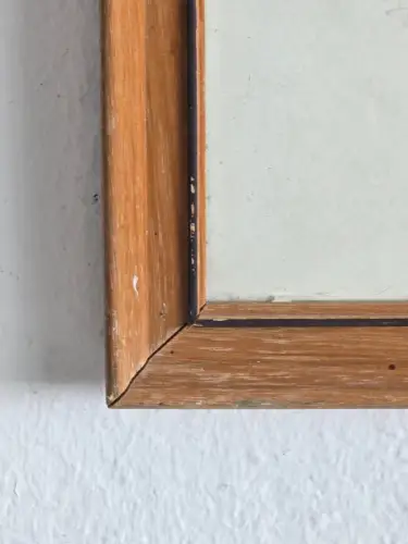 H1441-Aktzeichnung-Bild-hinter Glas-Mischtechnik-datiert-signiert-gerahmt-