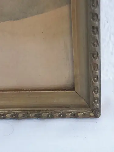 H1005-Aquarell-Stillleben-Bild-Gemälde-signiert-gerahmt-datiert