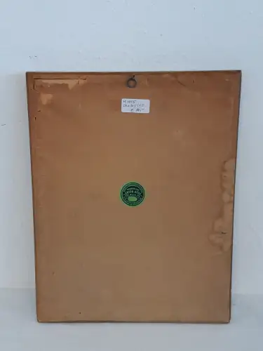 H1005-Aquarell-Stillleben-Bild-Gemälde-signiert-gerahmt-datiert