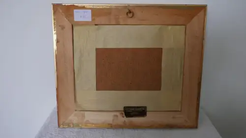 H22-Ölbild-Landschaftsbild-Öl auf Holz-Ölgemälde-signiert-gerahmt-Prunkrahmen
