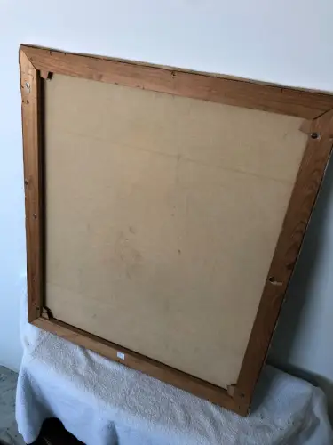 H36-Portrait-Öl auf Leinen-Ölgemälde-Ölbild-Frauenportrait-signiert-datiert