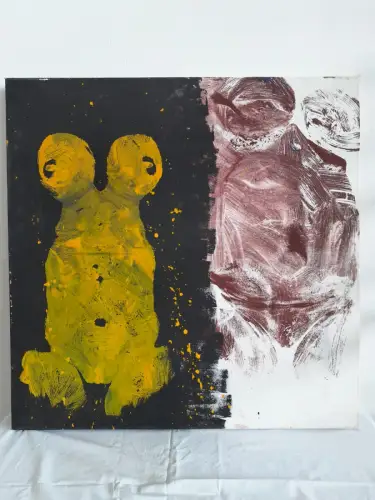 H294-Ölbild-abstrakte Kunst-Ölgemälde-Öl auf Leinen-Bild