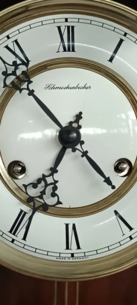 H61074-Historismusuhr-Wanduhr-Pendeluhr-altdeutsche Wanduhr-Uhr-Historismus 2