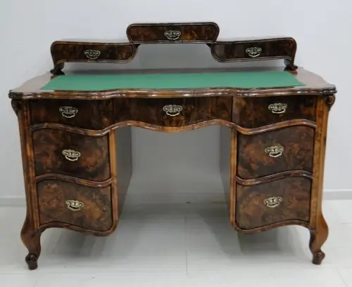 5205D-ORIGINAL BIEDERMEIER Schreibtisch-Biedermeier-Schreibtisch-Schreibmöbel-He