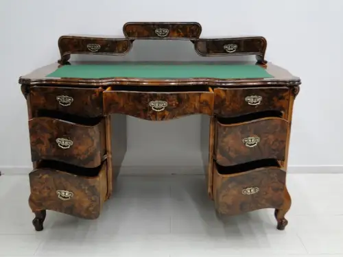 5205D-ORIGINAL BIEDERMEIER Schreibtisch-Biedermeier-Schreibtisch-Schreibmöbel-He