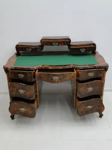 5205D-ORIGINAL BIEDERMEIER Schreibtisch-Biedermeier-Schreibtisch-Schreibmöbel-He