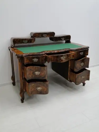 5205D-ORIGINAL BIEDERMEIER Schreibtisch-Biedermeier-Schreibtisch-Schreibmöbel-He