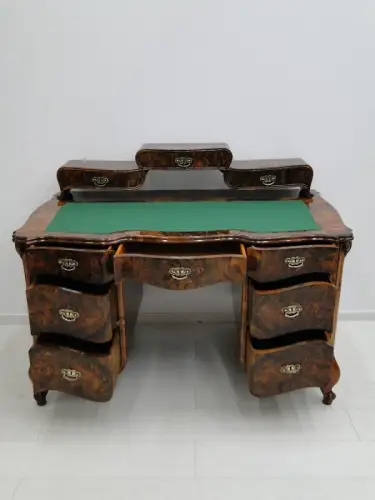 5205D-ORIGINAL BIEDERMEIER Schreibtisch-Biedermeier-Schreibtisch-Schreibmöbel-He
