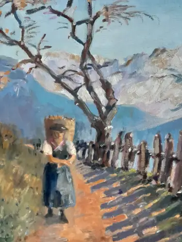 H1023 - Ölbild - Landschaftsbild