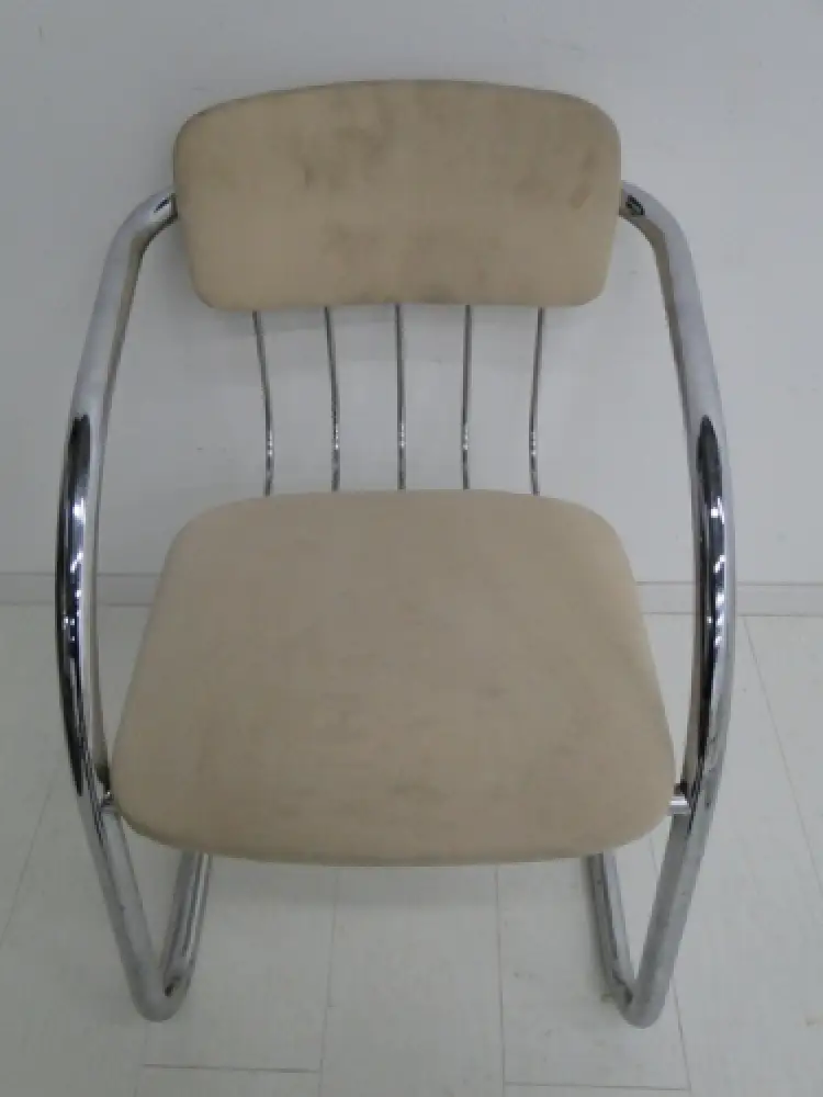 2165-Bauhaussessel-Rohrstuhl-Designersessel-Stuhl-Armlehnensessel-Bauhaus-Stuhl- 1