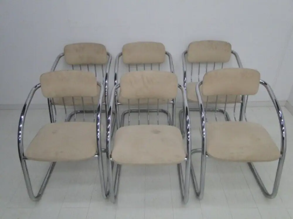 2165-Bauhaussessel-Rohrstuhl-Designersessel-Stuhl-Armlehnensessel-Bauhaus-Stuhl- 6