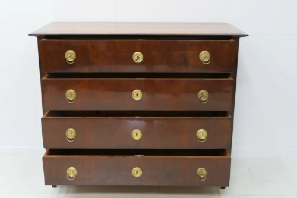 5573-Biedermeierkommode-Kommode-Ladenkommode-Biedermeier-4 Ladenkommode-ORIGINAL 3