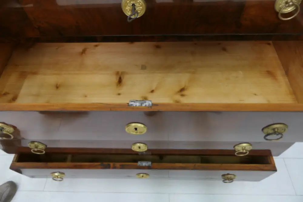 5573-Biedermeierkommode-Kommode-Ladenkommode-Biedermeier-4 Ladenkommode-ORIGINAL 6