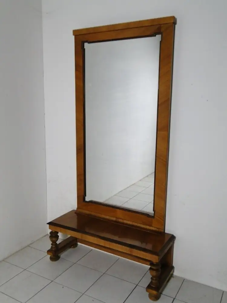 4050-Historismusspiegel-Vorzimmerspiegel-altdeutscher Spiegel-Historismus 0