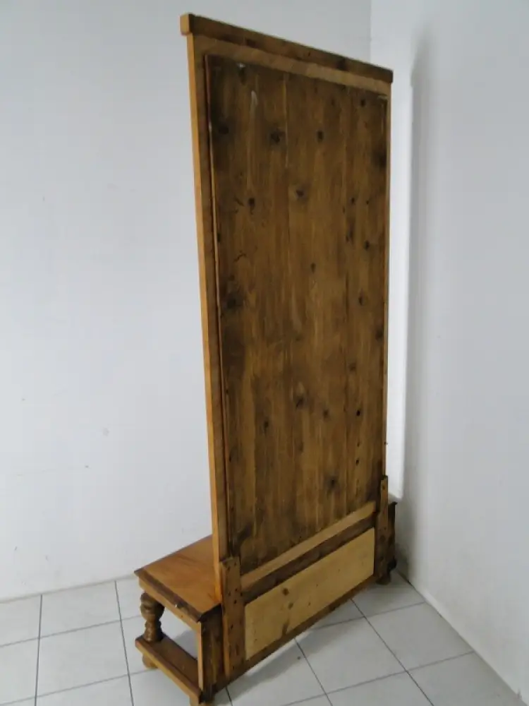 4050-Historismusspiegel-Vorzimmerspiegel-altdeutscher Spiegel-Historismus 4