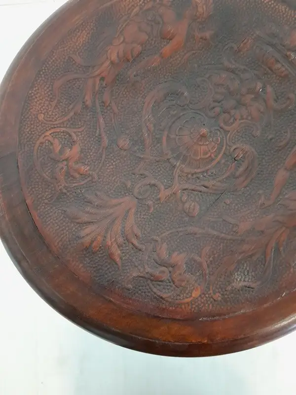 H61496-Historismus-Hocker-Salonhocker-Klavierhocker-Sitzmöbel 5