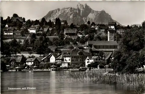 Immensee mit Pilatus -412232