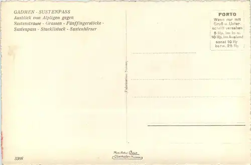 Gadmen - Sustenpass -412188