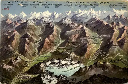 Göschenen - Gletsch Panorma -412176