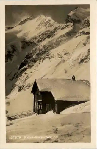 Bovalhütte im Winter -412196