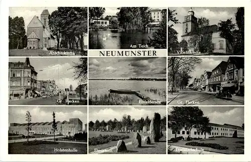 Neumünster - Mehrbildkarte -37994