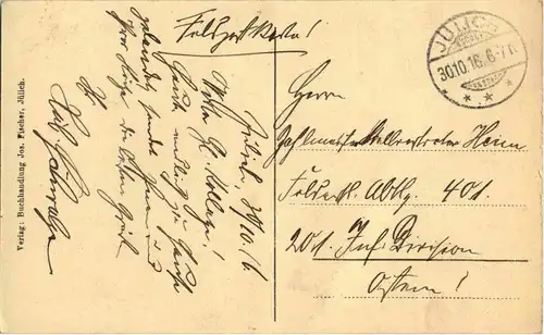 Jülich - Walramsplatz mit Hexenturm -37888