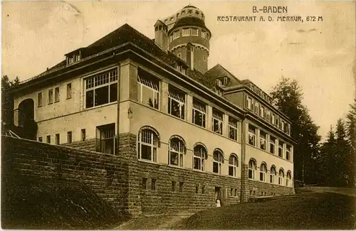 Baden-Baden - Restaurant a. d. Merkur -38086