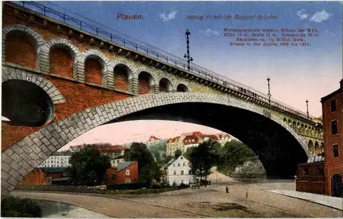 Plauen - König Friedrich August Brücke -38000