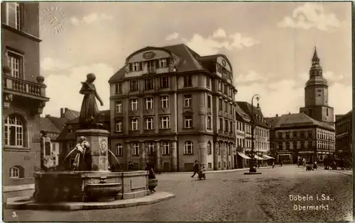 Döbeln in Sachsen - Obermarkt -37026
