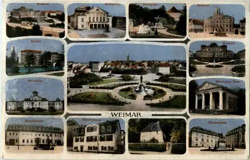 Weimar - Mehrbildkarte -37054